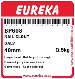 BP608 - Clout Nail -BP608_label_T